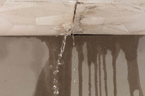 Professional Flood Damage Cleanup technician working in Culver, IN